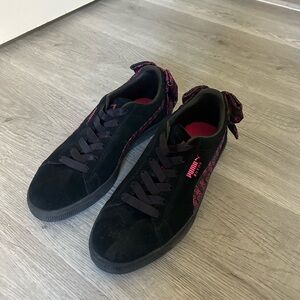 puma x barbie suede classic sneakers